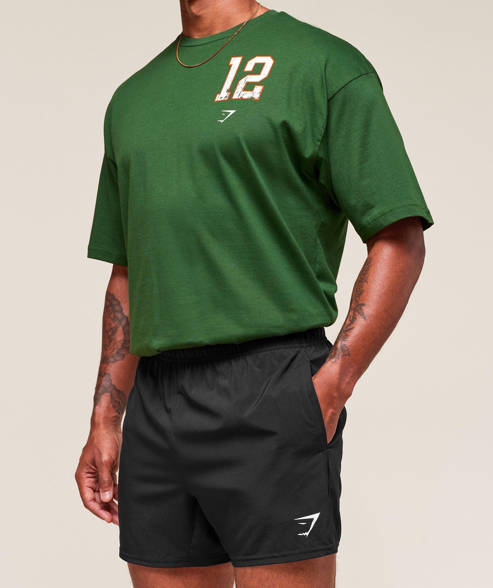 Gymshark Campus T-Shirt - Athletic Green Male Product Image