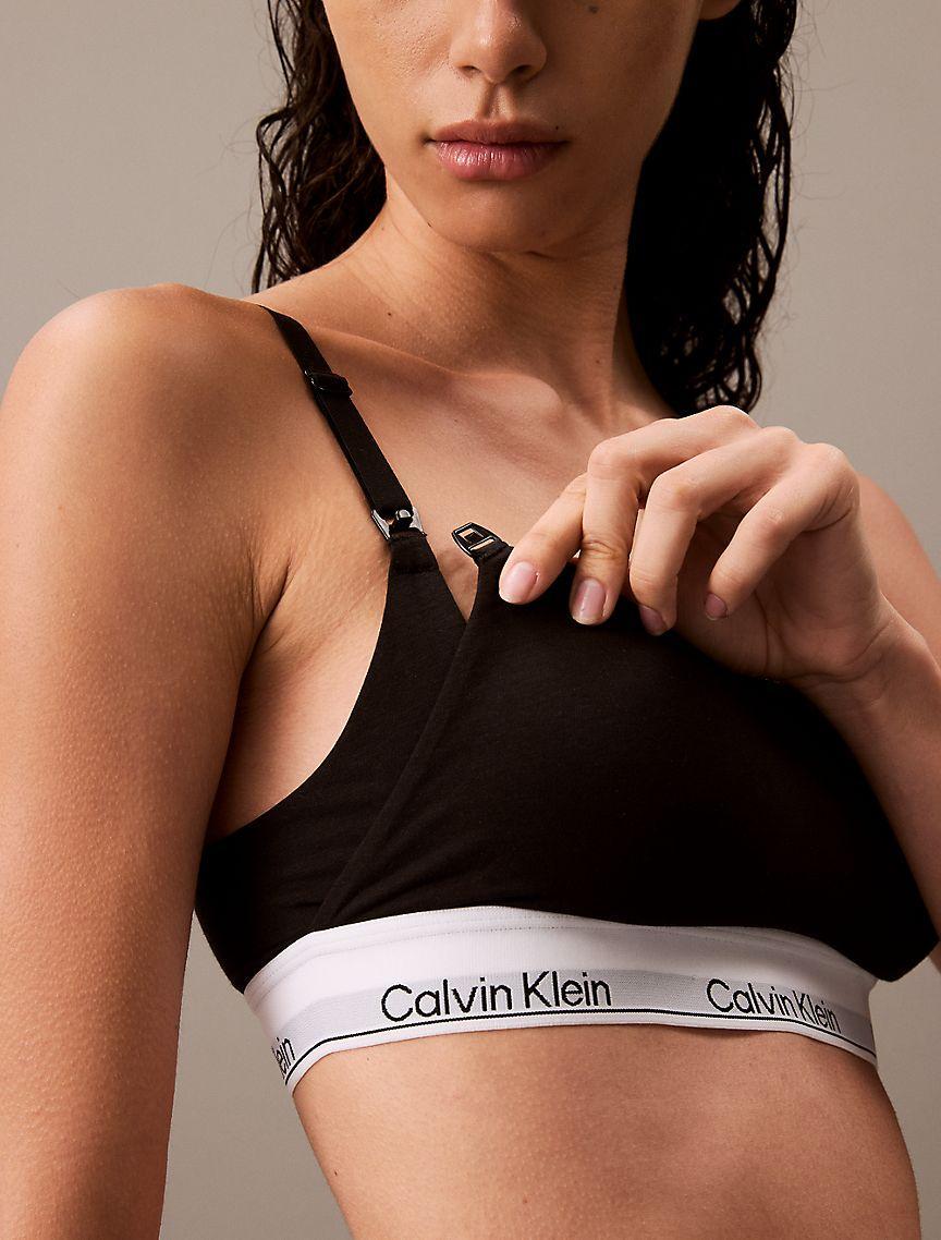 Icon Cotton Modal Lightly Lined Maternity Bralette Product Image