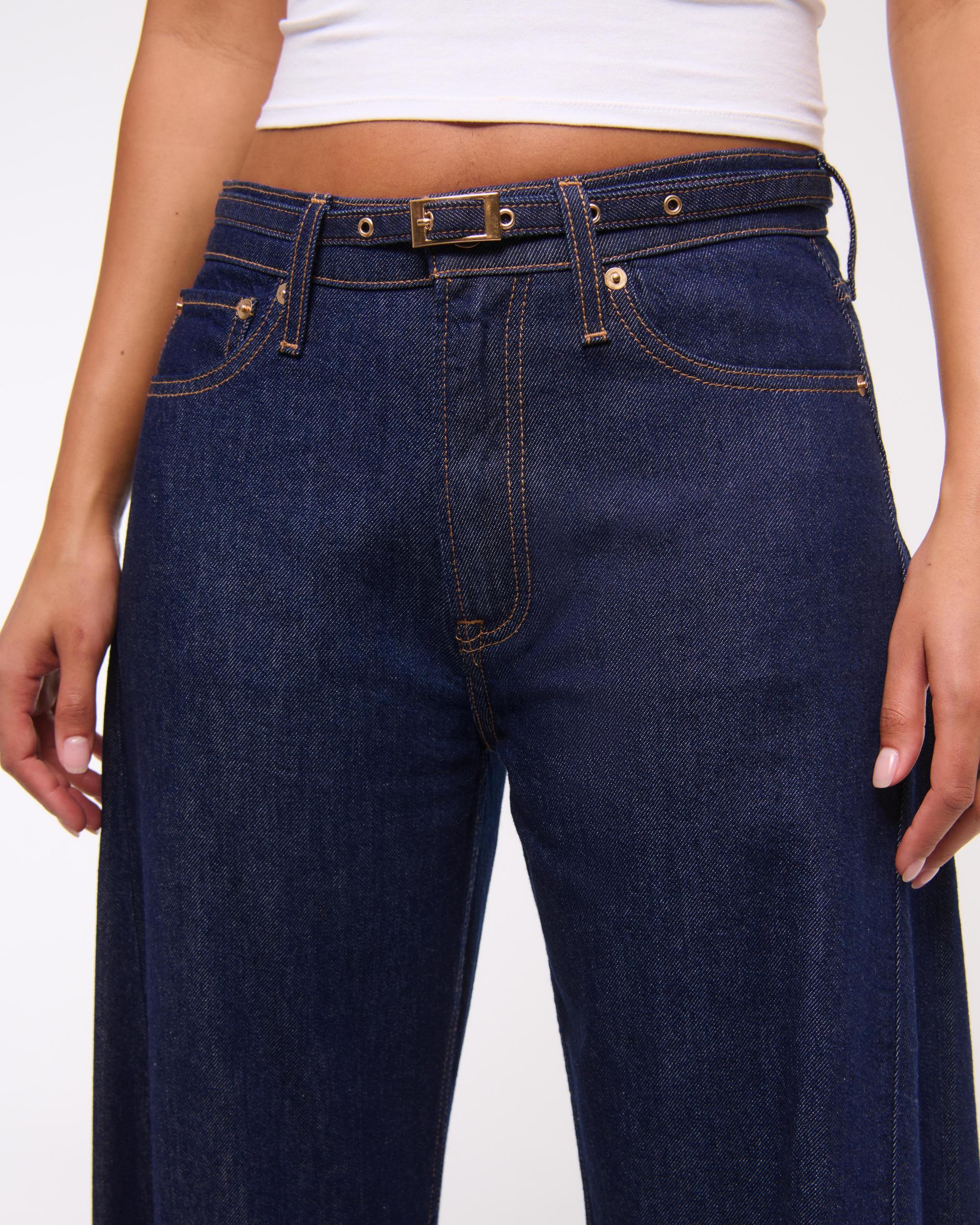 Mid Rise Barrel Jean Product Image
