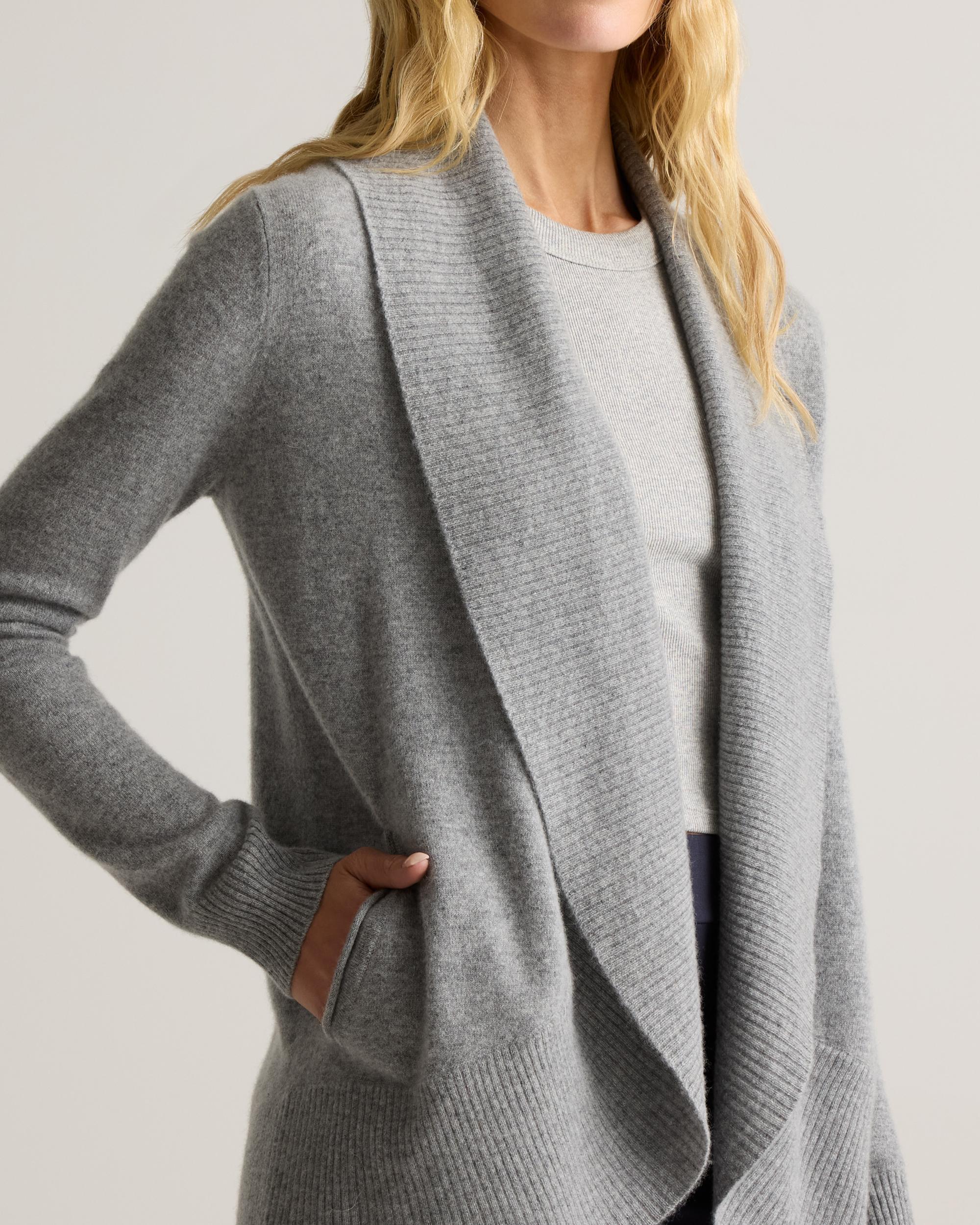Quince | Women's Mongolian Cashmere Open Cardigan Sweater Product Image