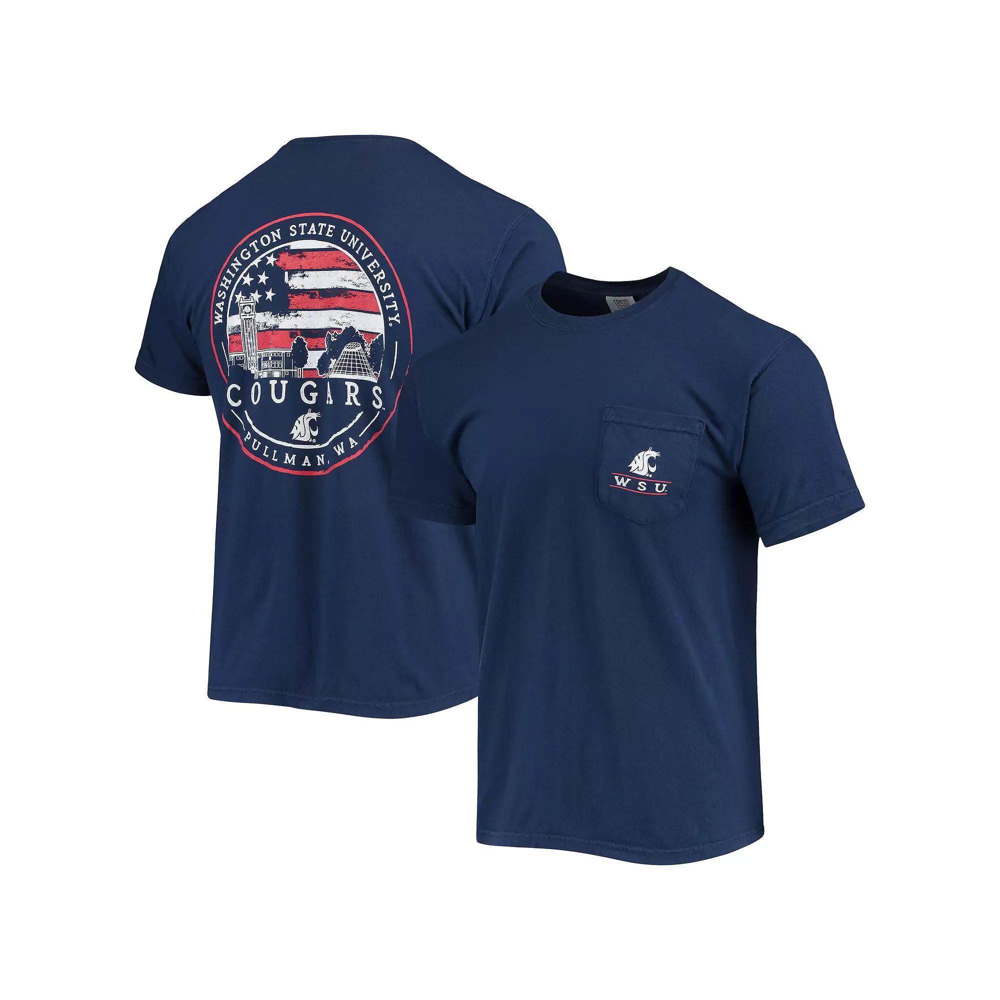 Mens Navy Washington State Cougars Campus Americana T-Shirt Wsc Blue Product Image