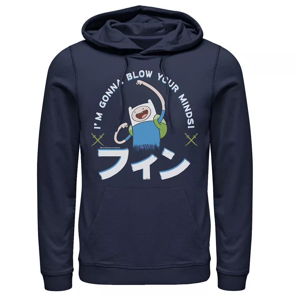 Mens Jurassic World Aquatic Dinosaur Splash Graphic Pullover Hoodie Blue Product Image