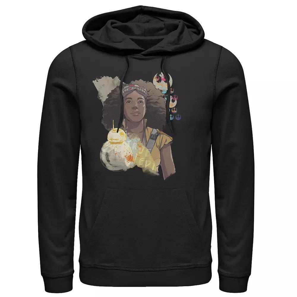 Men's Star Wars The Rise of Skywalker Chewie Copilot Graphic Hoodie, Size: Medium, Blue Product Image