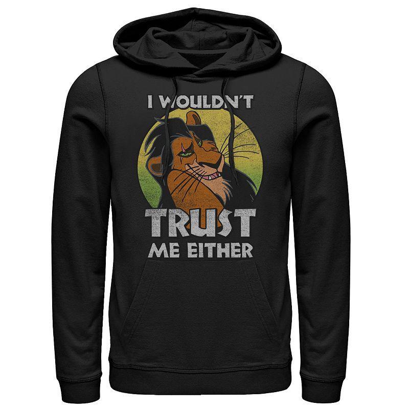 Disneys The Lion King Scar Mens I Wouldnt Trust Me Either Pullover Hoodie Product Image