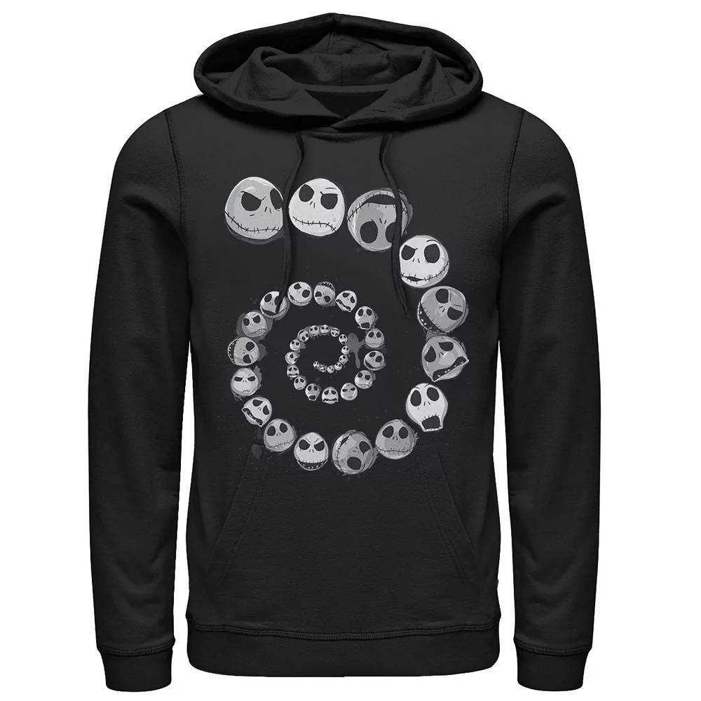 Disney's The Nightmare Before Christmas Jack Skellington Men's Hoodie, Size: XXL, Black Product Image
