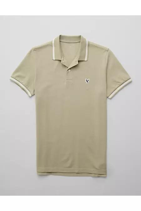 AE Lived-In Slim Fit Pique Polo Shirt Mens Product Image