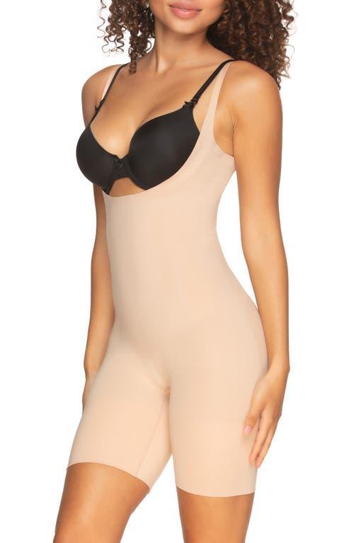 Womens Jezebel Fusion Open-Bust Firm Control Shapewear Bodysuit 390161 Product Image