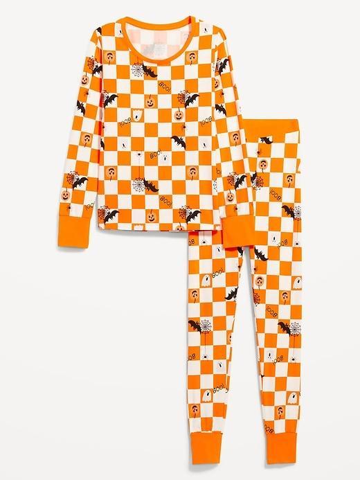 Halloween Print Pajama Set Product Image
