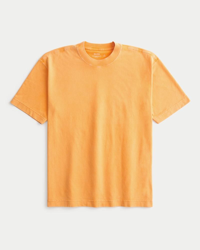 Boxy Heavyweight Pattern Crew T-Shirt Product Image