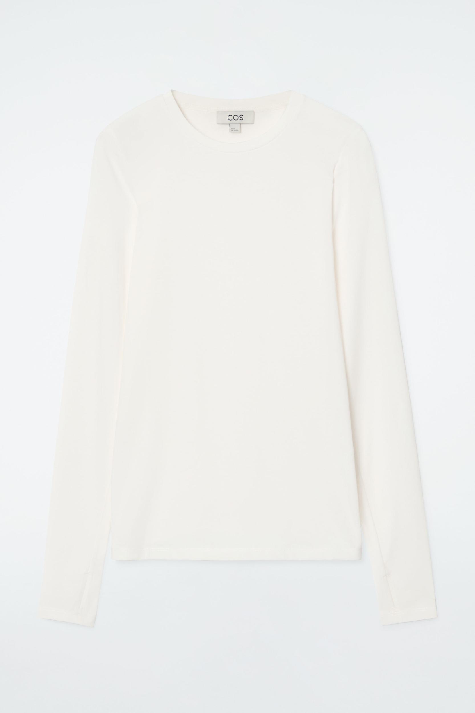 SLIM LIGHTWEIGHT LONG-SLEEVED TOP Product Image
