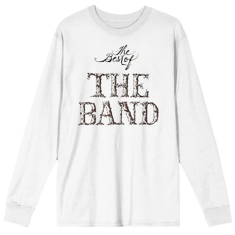 Men's The Band The Best Of Long Sleeve, Size: Large, White Product Image