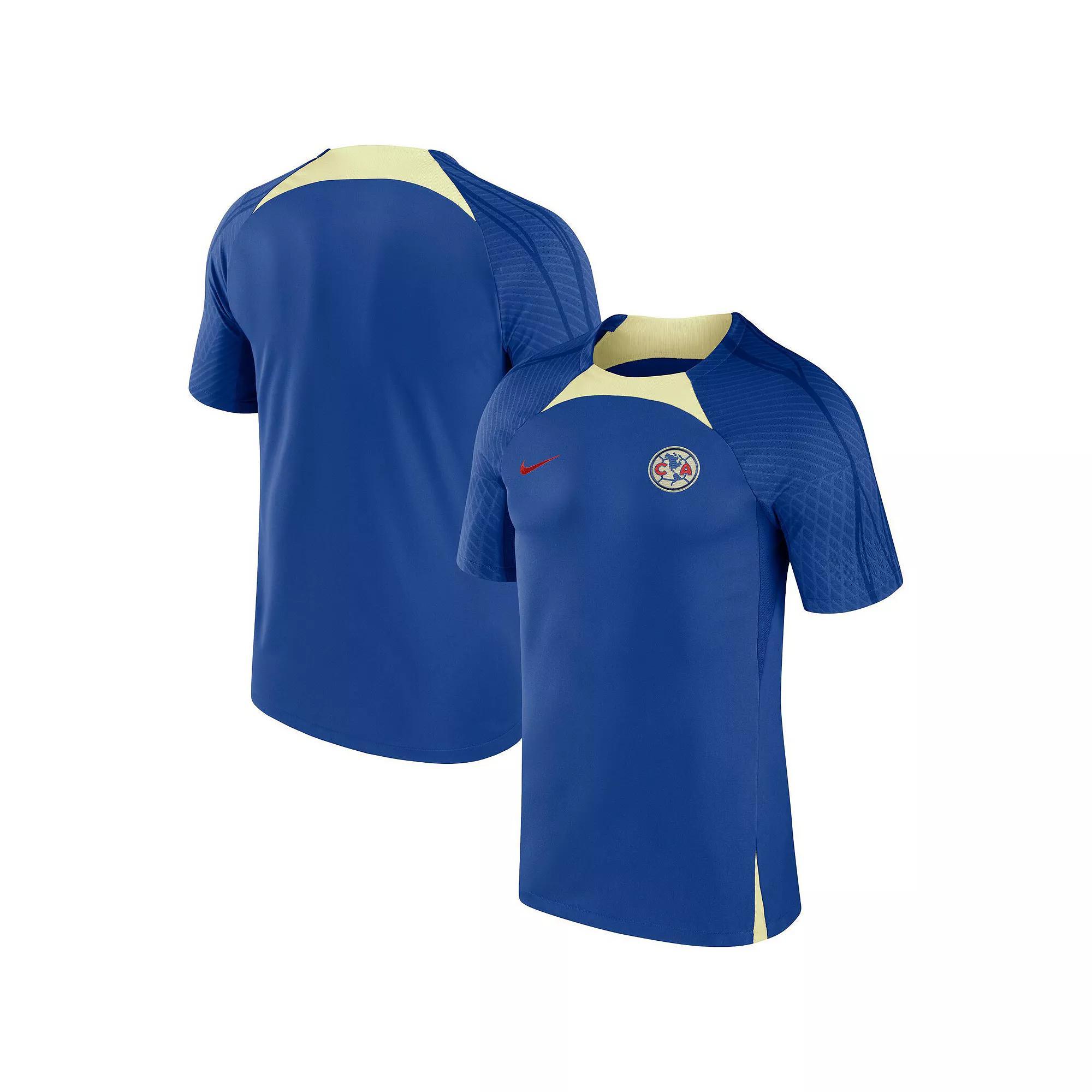Men's Nike Blue Club America Strike Raglan Performance Top, Size: Medium, Caf Blue Product Image