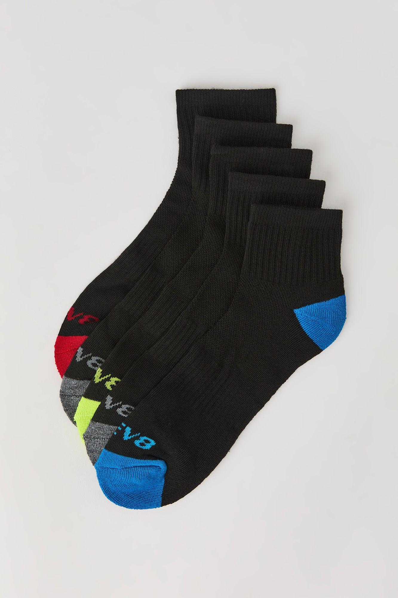 Athletic Quarter Socks (5 Pack) Male Product Image