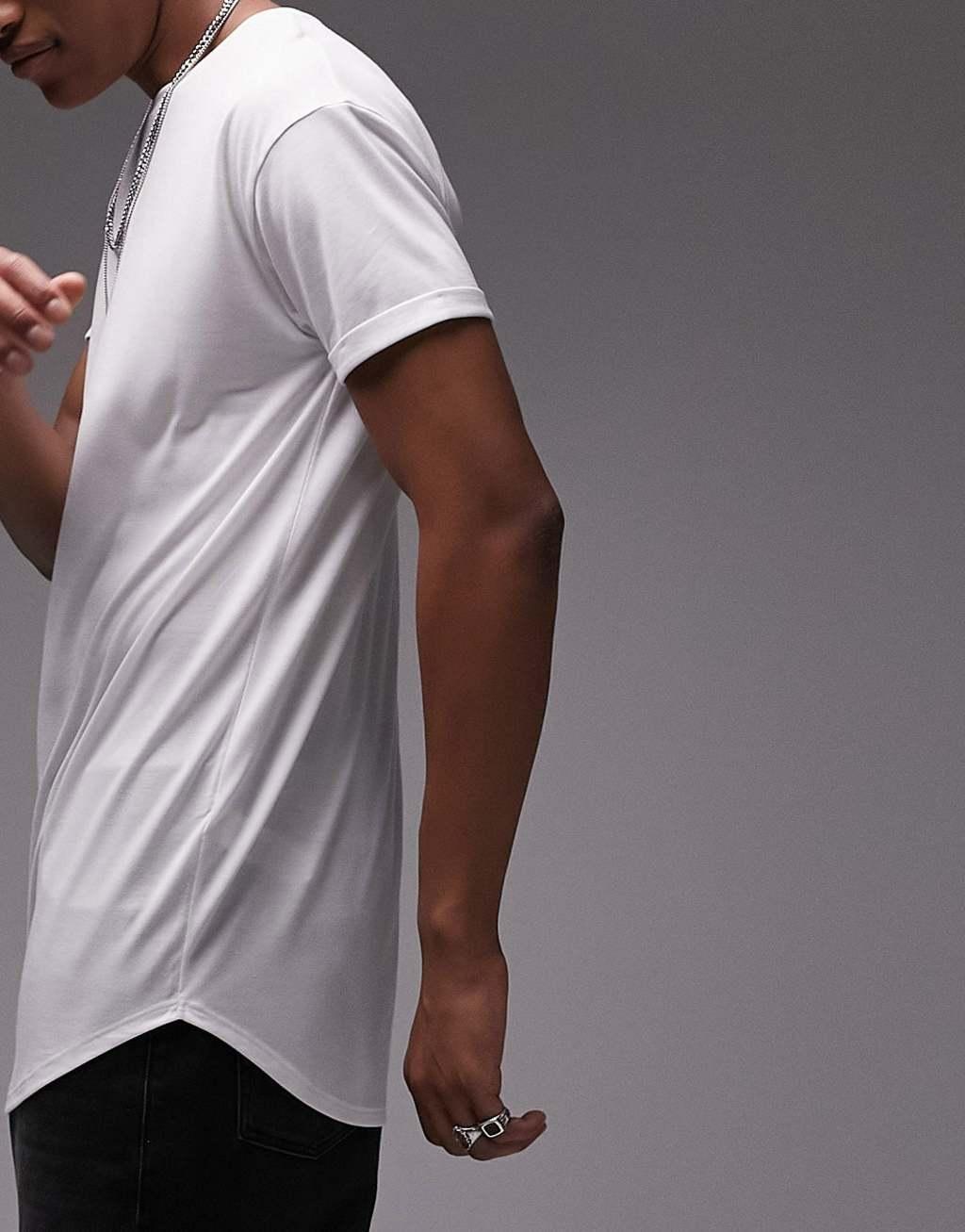 Topman longline T-shirts Product Image