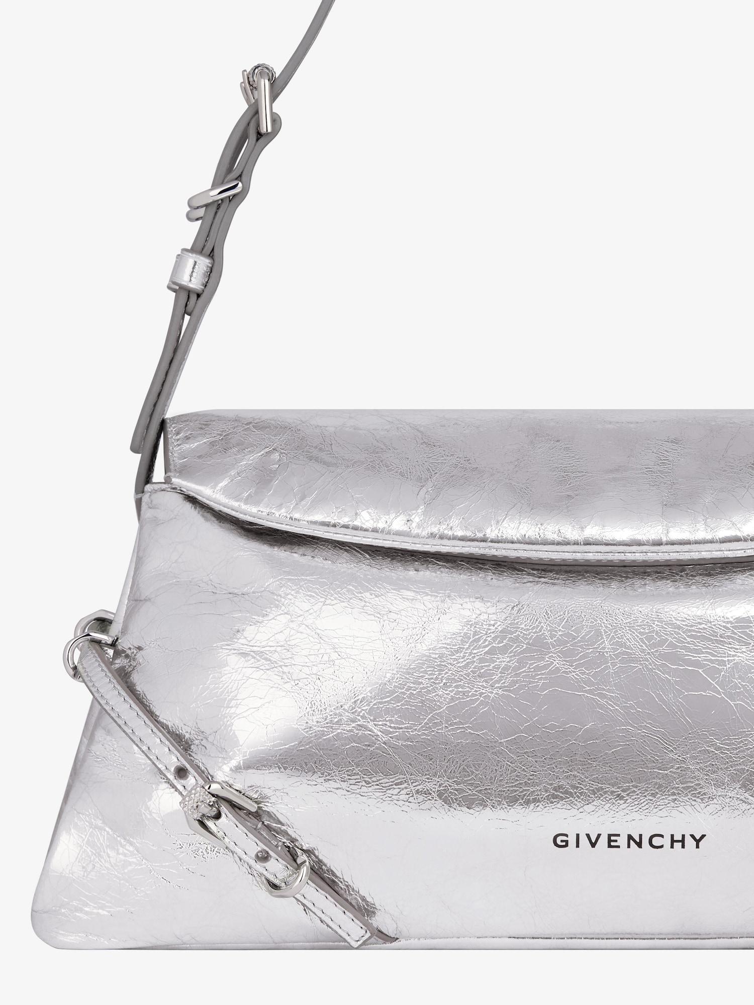 Small P'tit Voyou bag in laminated leather Product Image