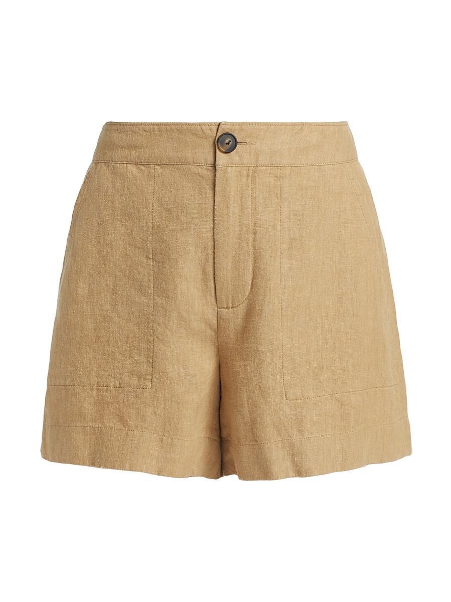 Womens Mid-Rise Hemp Shorts Product Image