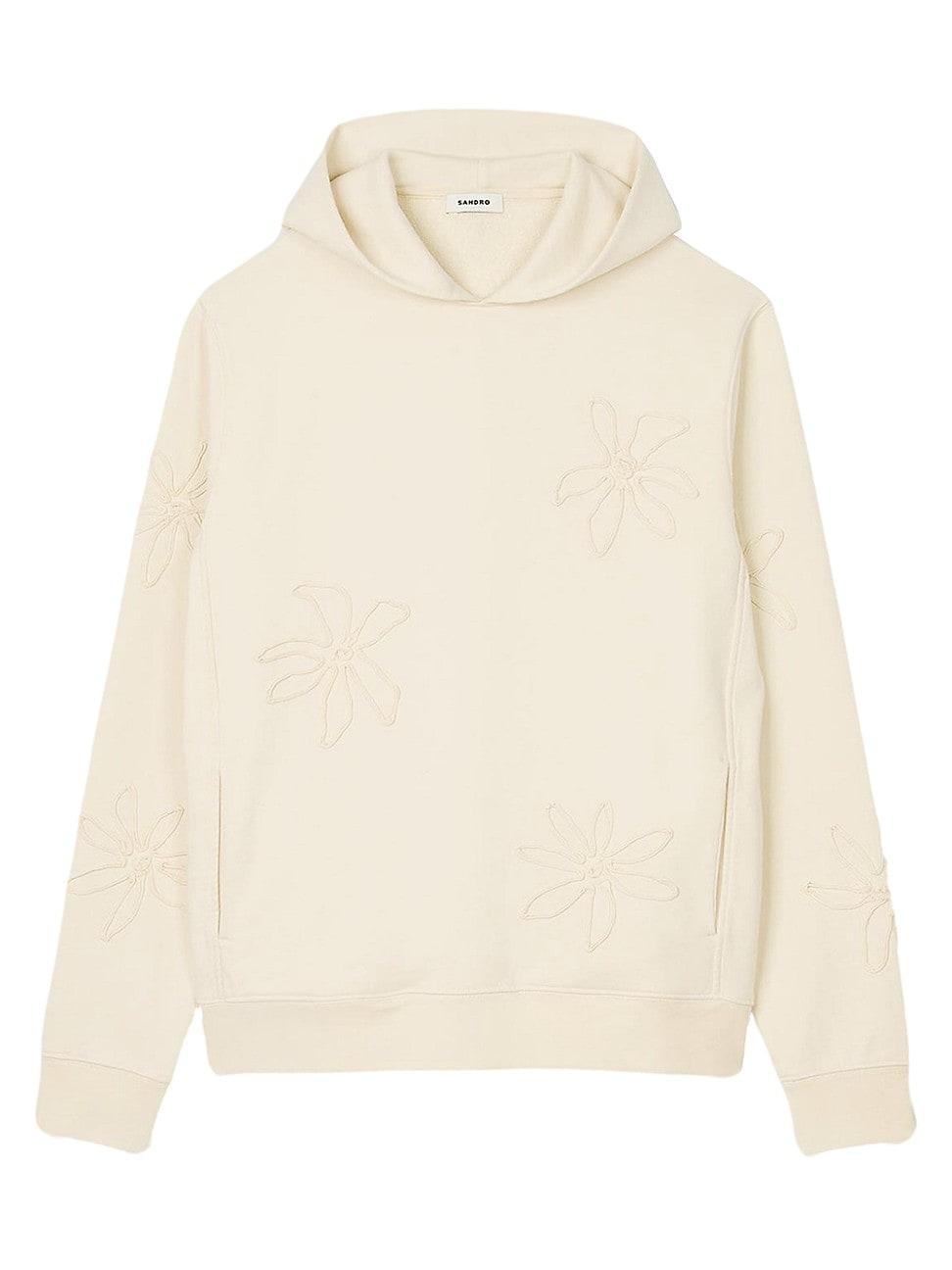 Mens Floral Hoodie Product Image