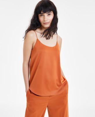 Bar Iii Womens Scoop-Neck Camisole Top, Created for Macys Product Image