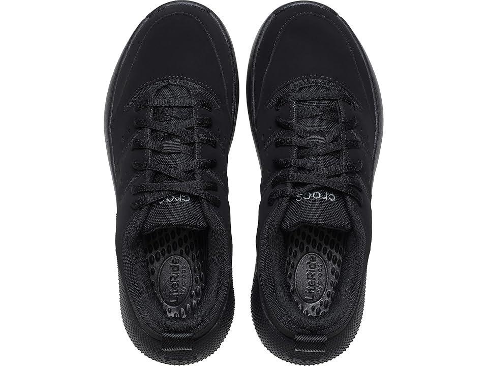 Crocs On The Clock Women's Work Sneakers, Size: 8, Black Product Image