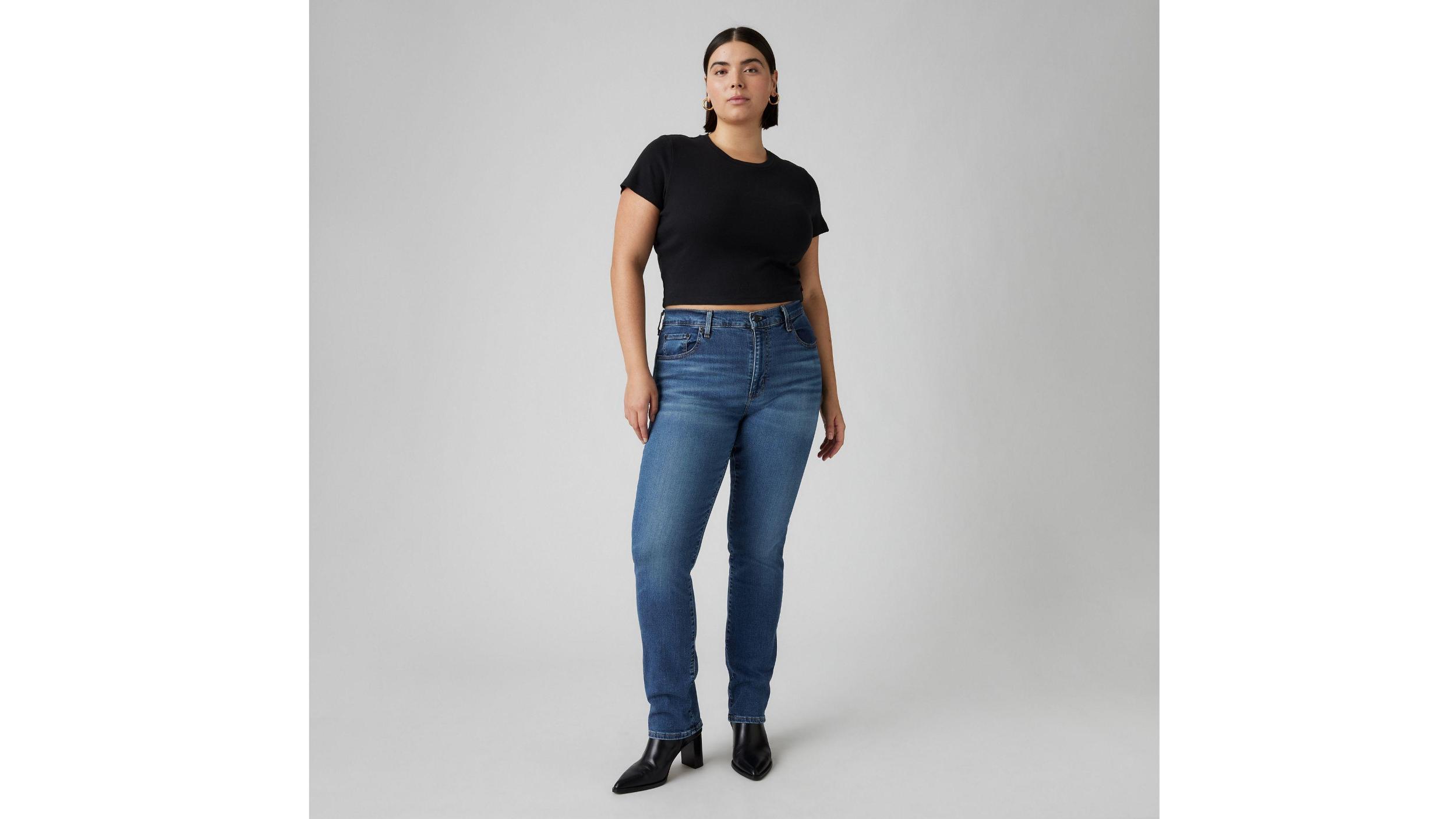 724 High Rise Slim Straight Women's Jeans Product Image