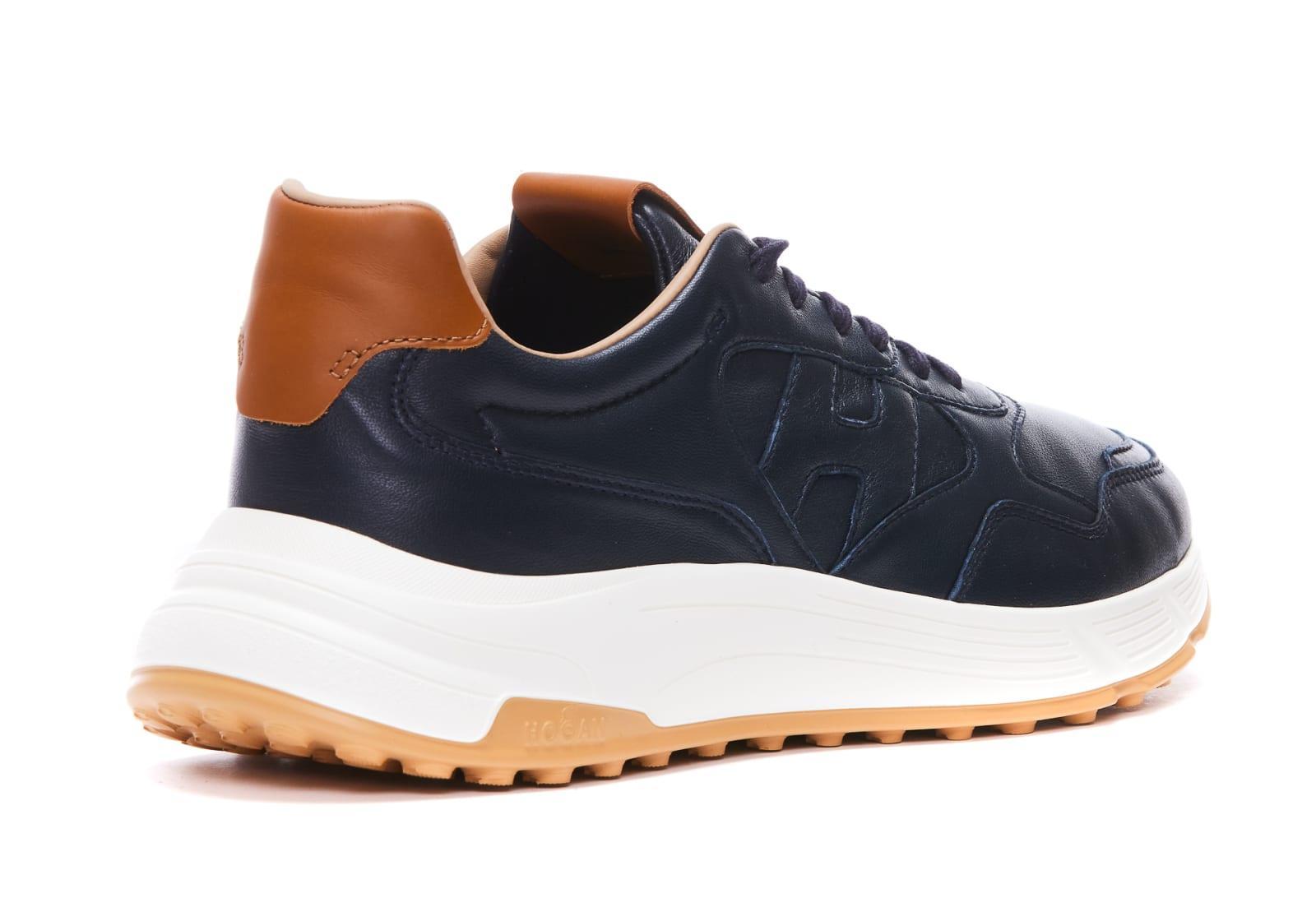 HOGAN Hyperlight Sneakers In Blue Product Image