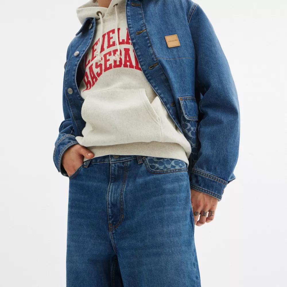 Baggy Jeans In Organic Cotton Product Image
