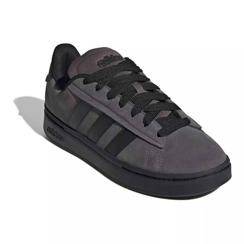 adidas Grand Court Alpha 00s Men's Sneakers, Size: 7, Grey Black Black Product Image