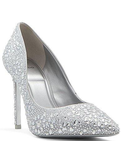 Aldo X Disney Womens D100 Stessy Rhinestone High Heel Pumps Product Image