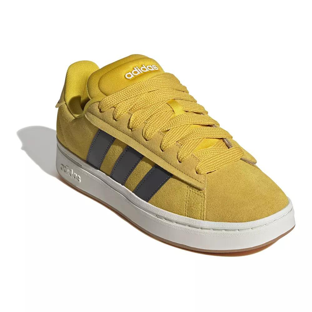 adidas Grand Court Alpha 00s Men's Sneakers, Size: 11, Yellow Gray Gum Product Image