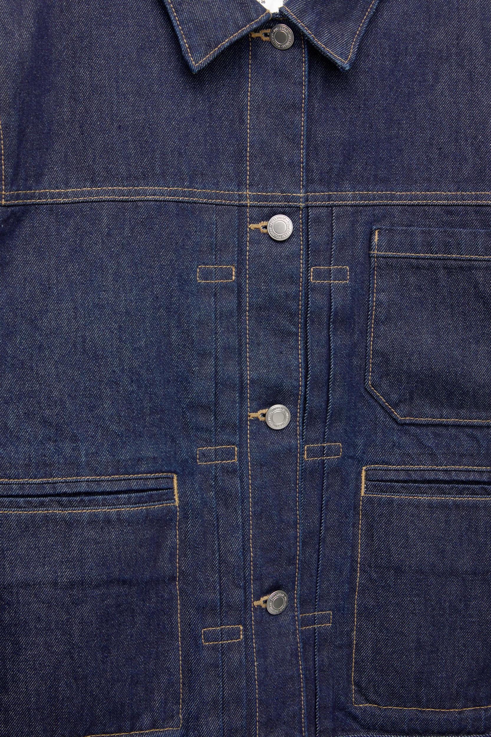 Denim trucker jacket Product Image