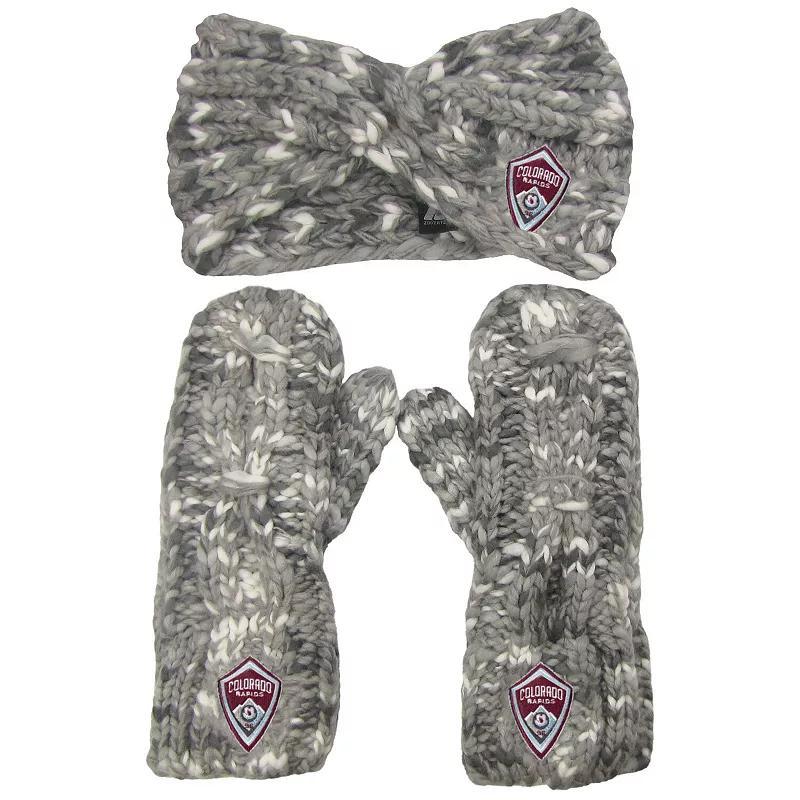 Womens ZooZatz Orlando City SC Marled Headband and Mittens Set Product Image