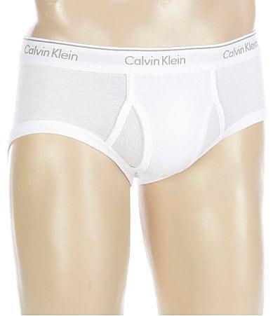 Men's Calvin Klein 3-Pack Cotton Classic Briefs, Size: Small, White Product Image