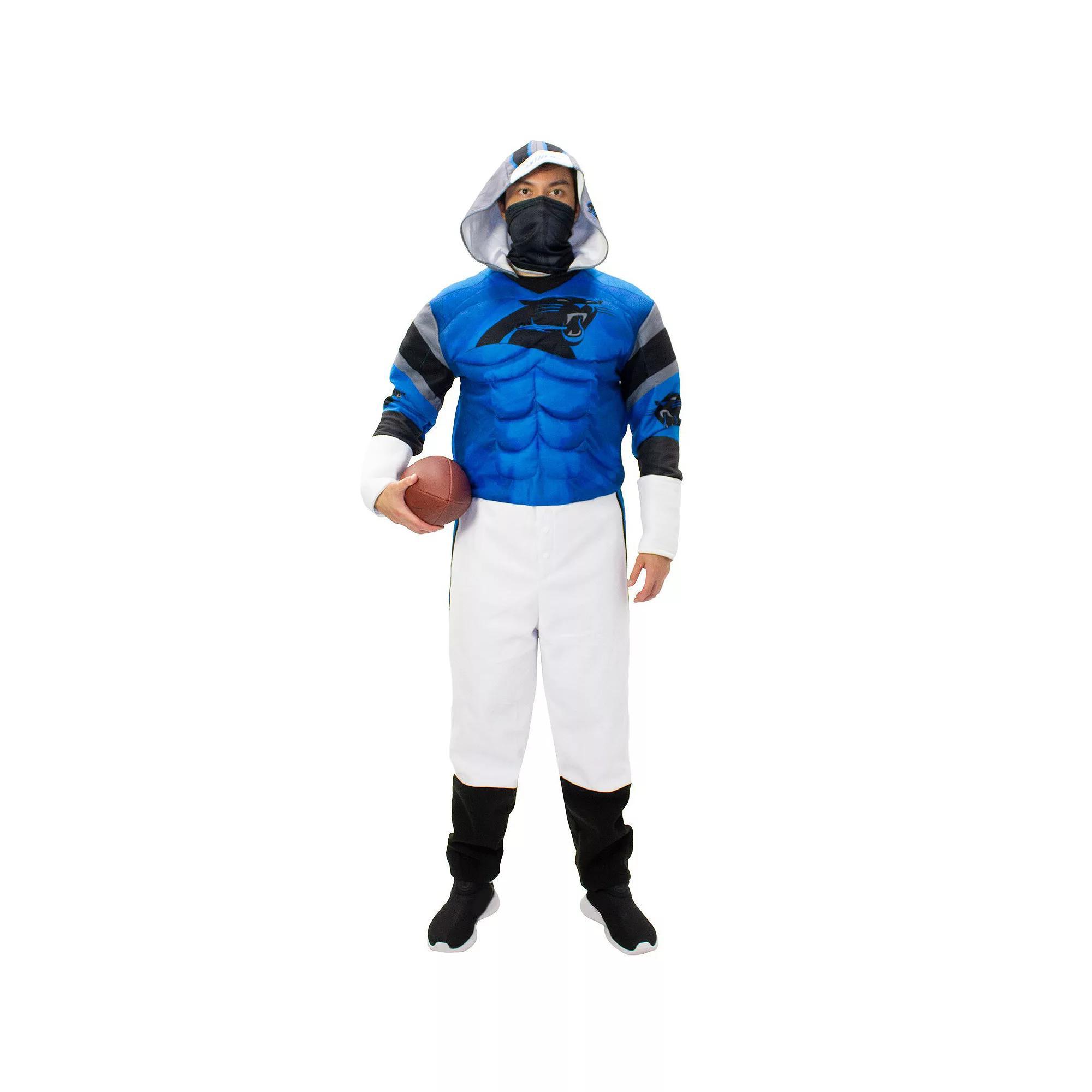Men's Blue Carolina Panthers Game Day Costume, Size: XL Product Image