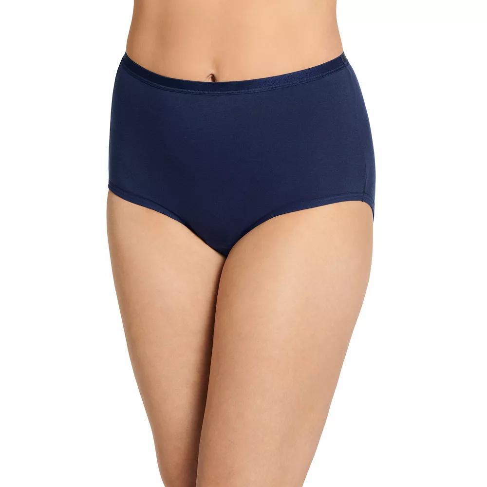Women's Jockey® Worry Free Moderate Absorbency Brief Panty 2580, Size: Small, Light Product Image