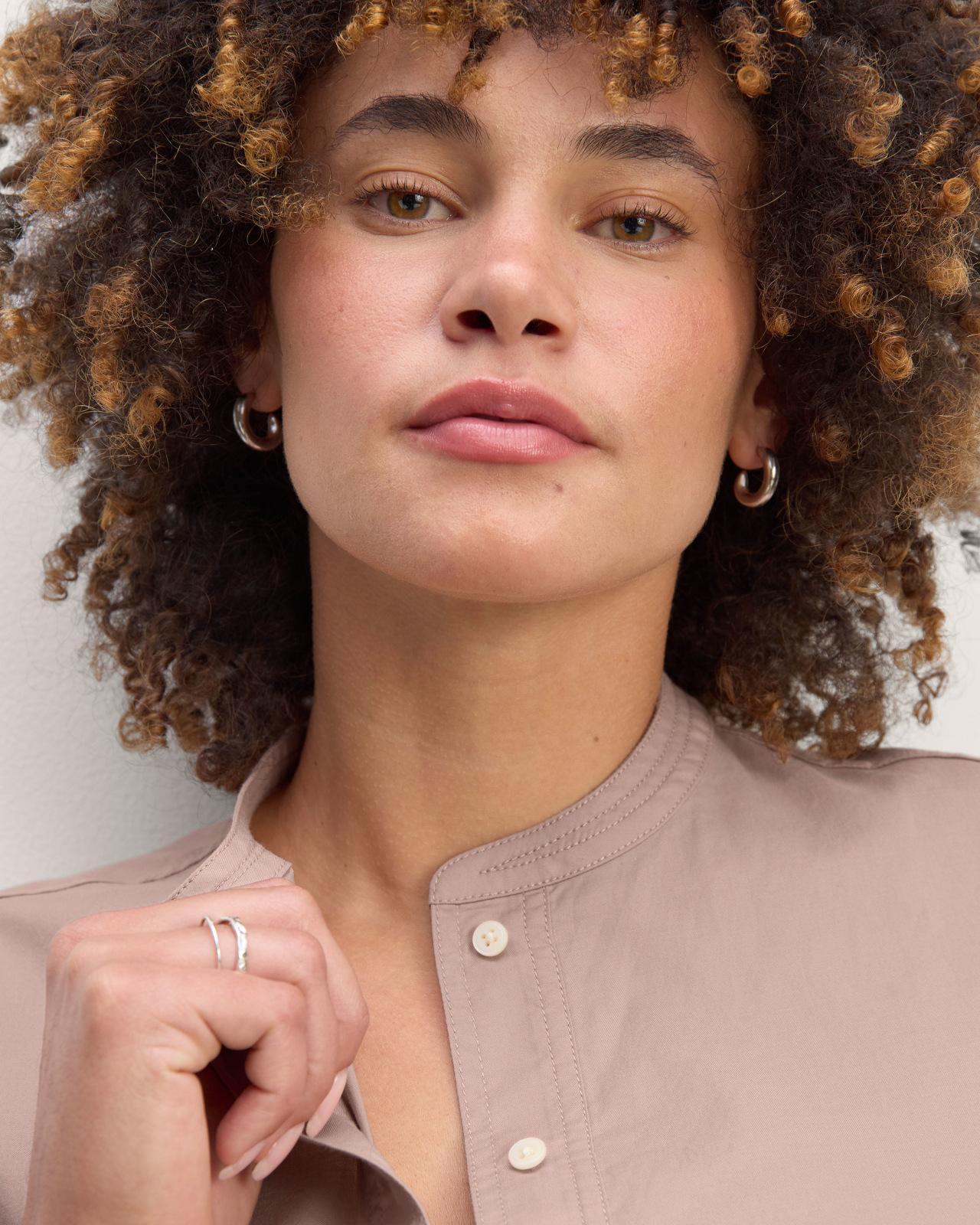 The Henley Shirt in Silky Cotton Product Image