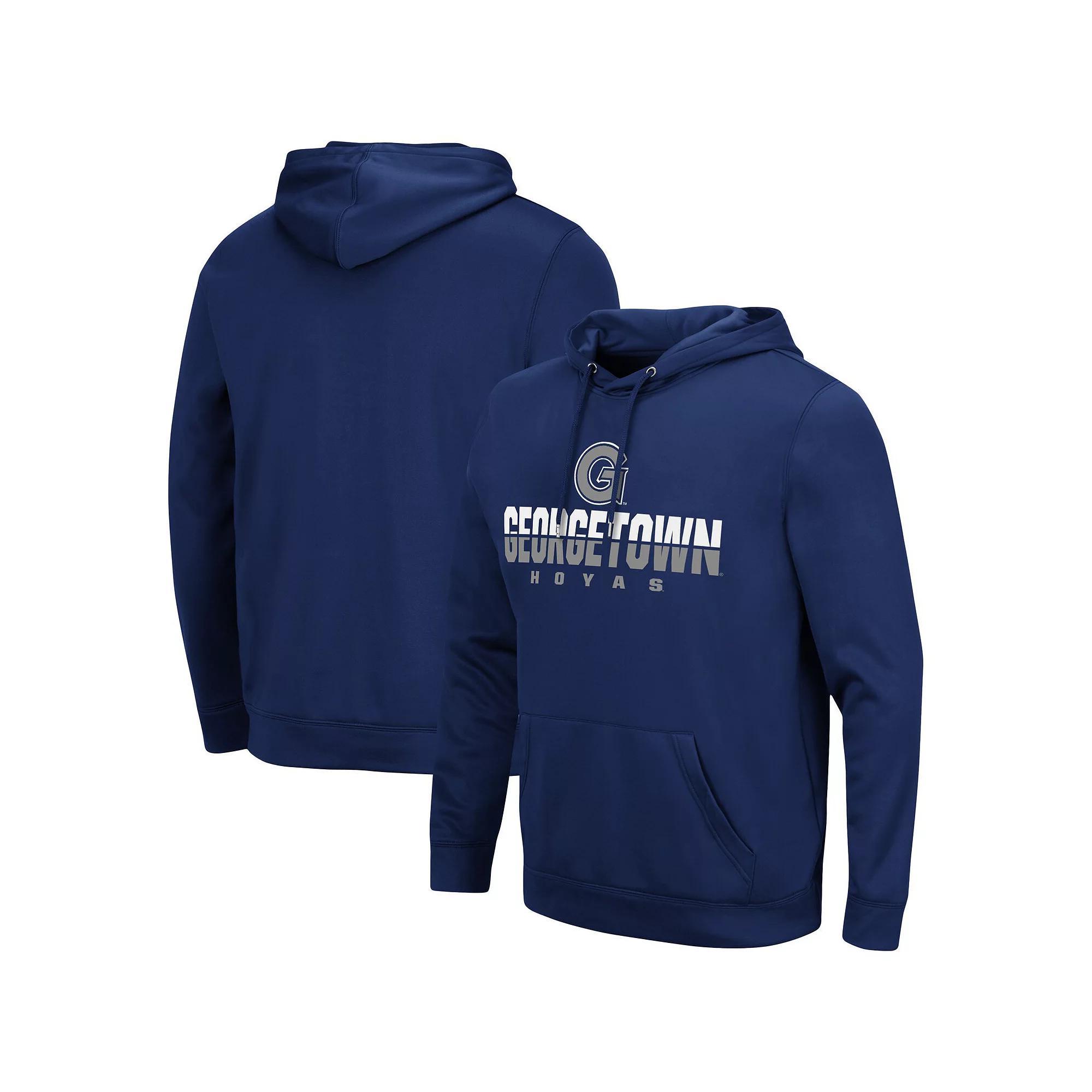Men's Colosseum Black TCU Horned Frogs Lantern Pullover Hoodie, Size: Large Product Image