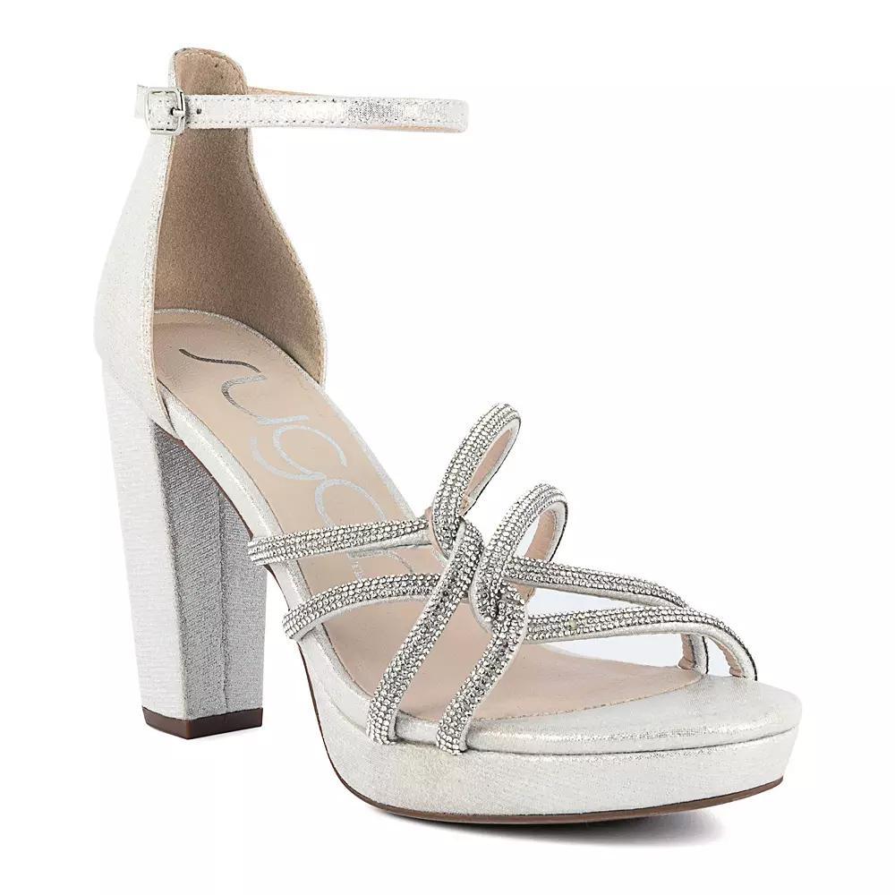 sugar Petal Women's High Heels, Size: 10, White Product Image
