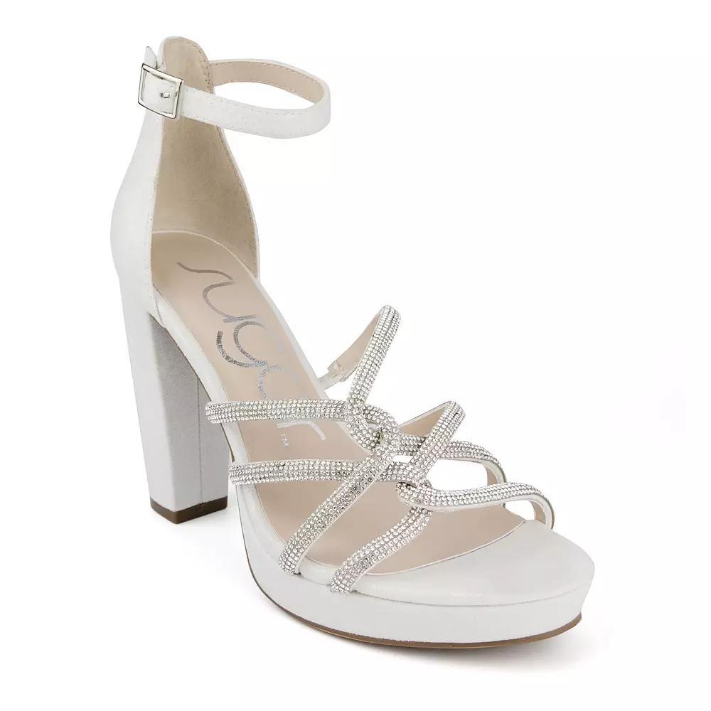 sugar Petal Women's High Heels, Size: 10, White Product Image