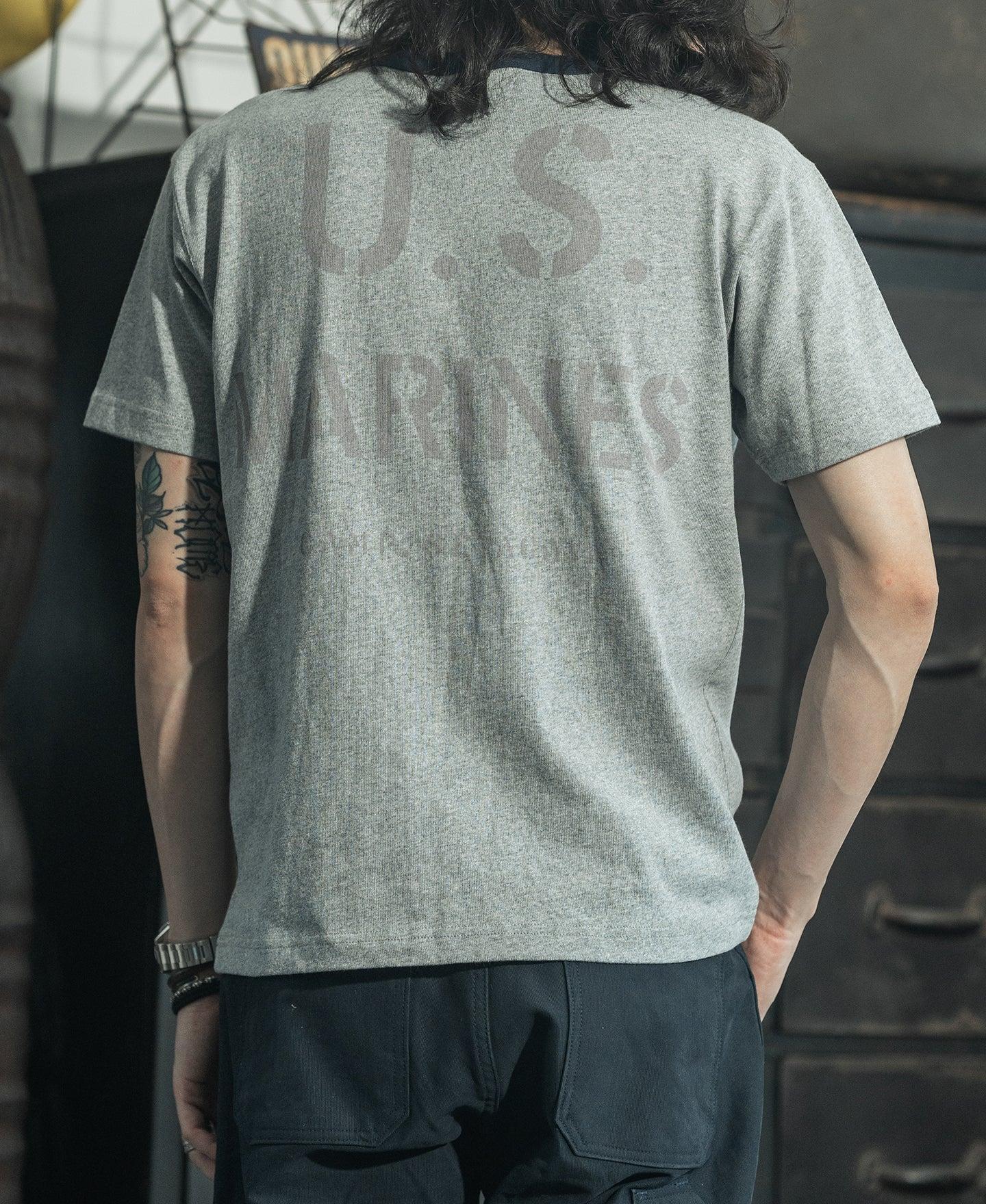 1970s US Marine T-Shirt - Gray Product Image