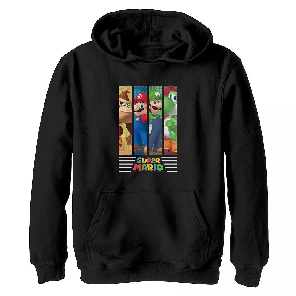 Boys 8-20 Gingerbread Man Oh Snap Christmas Graphic Fleece Hoodie, Boy's, Size: Large, Navy Grey Product Image