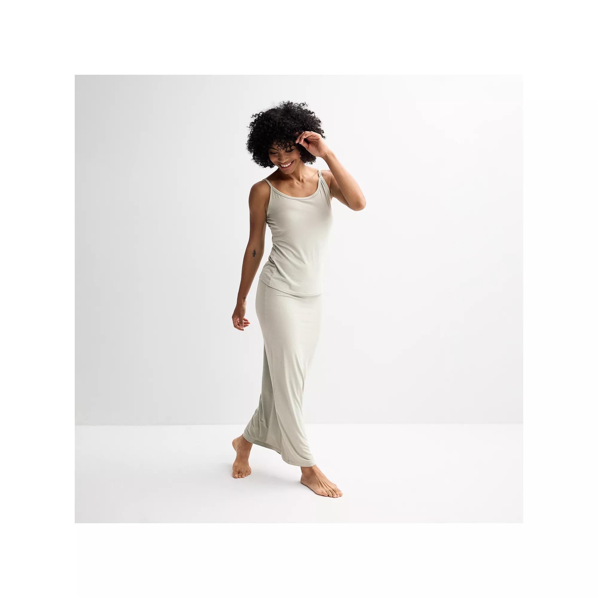 Women's Sonoma Goods For Life® Sleep Skirt, Size: Large, Ivory Silk Product Image