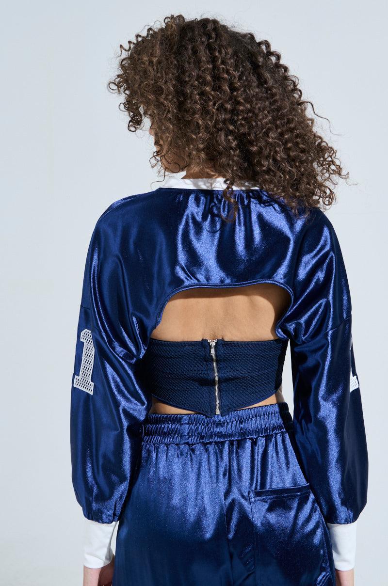 GAME TIME BOLERO SWEATSHIRT Product Image