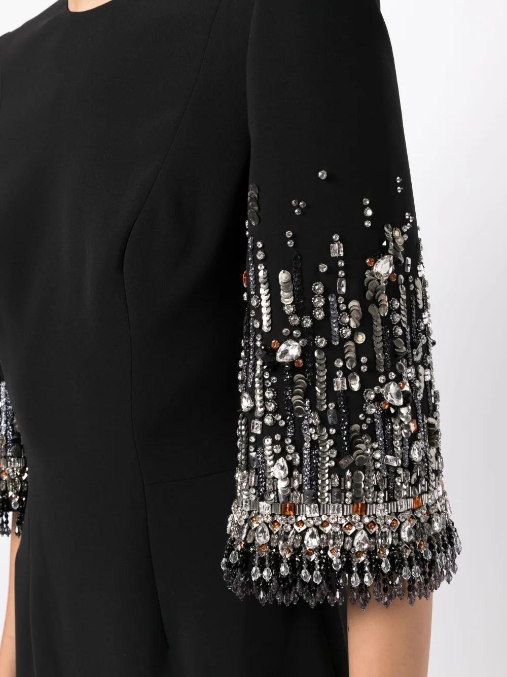 Bergman crystal-embellished midi dress Product Image