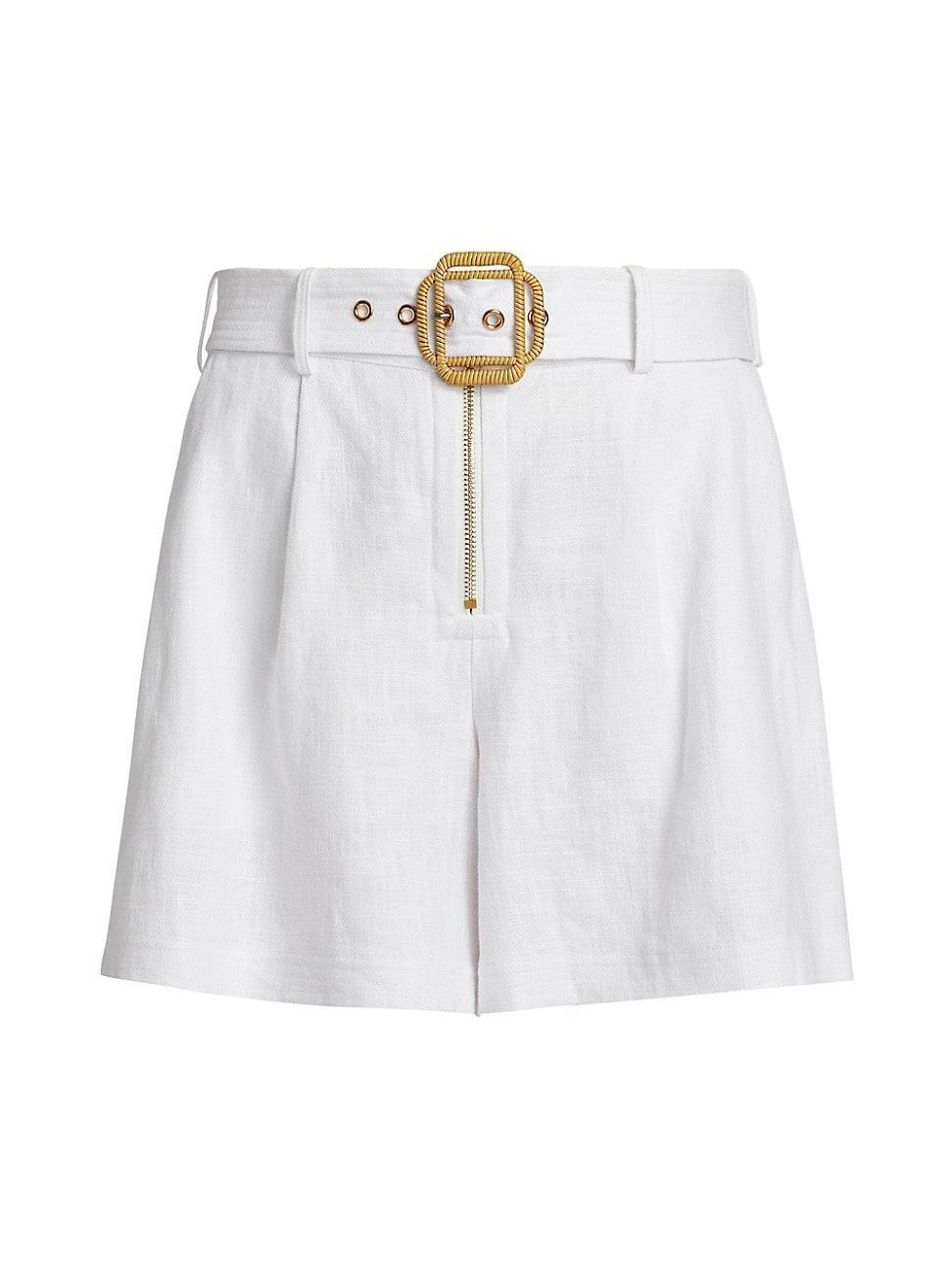 Womens Aspyn Belted Shorts Product Image