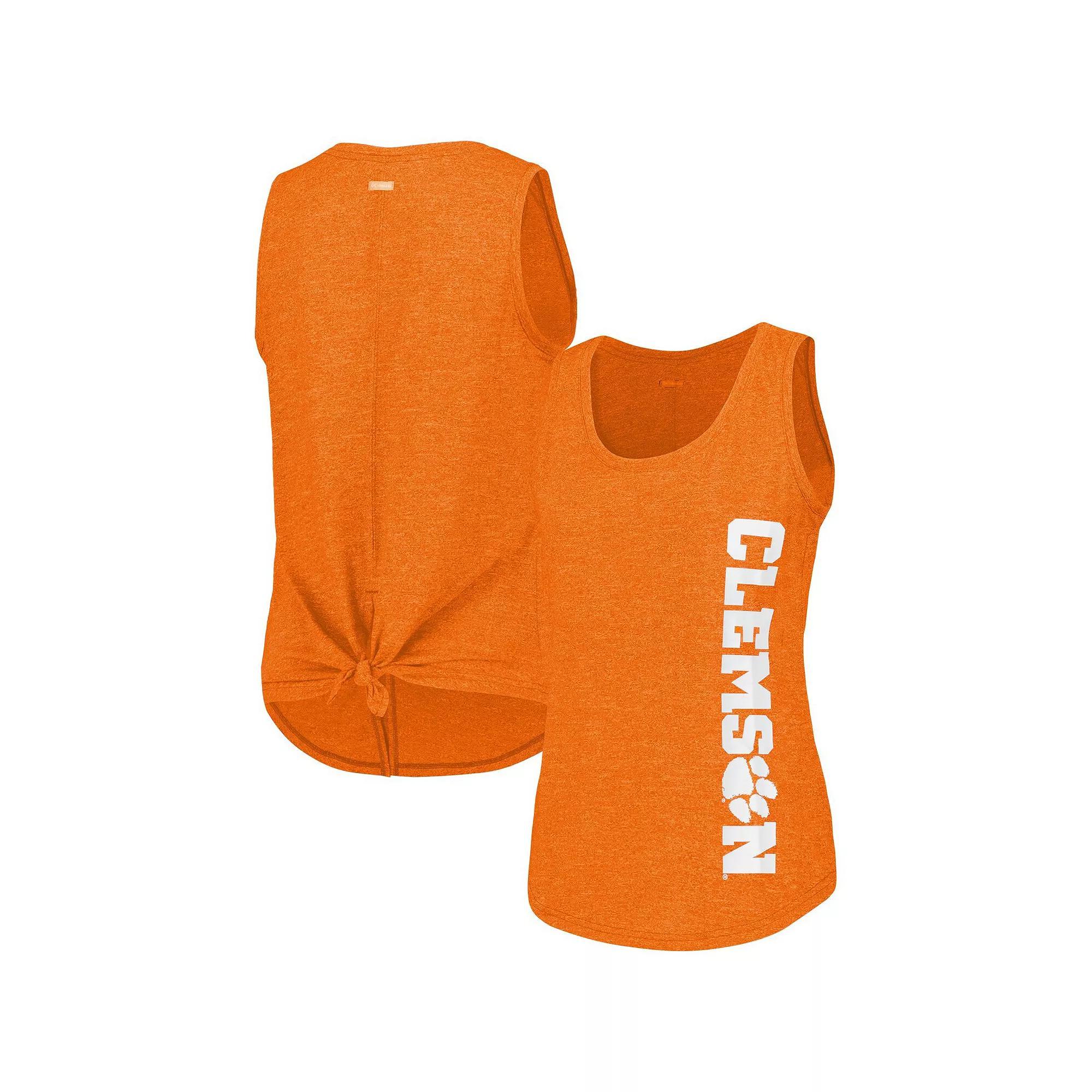 Womens Columbia Clemson Tigers Cades Cape Omni-Wick Tri-Blend Tank Top Product Image