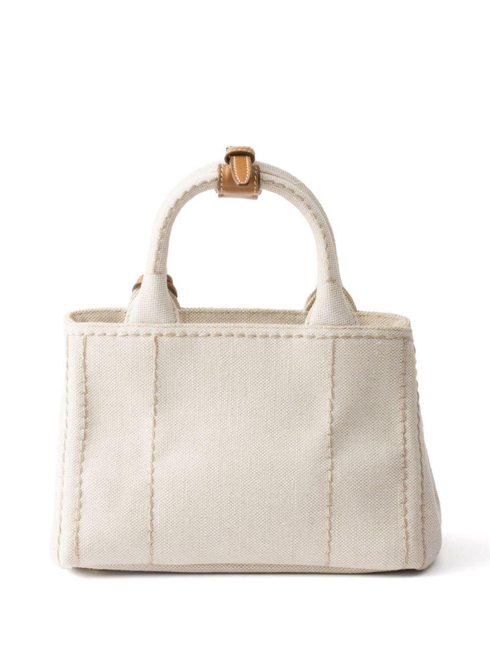 mini logo-embroidered tote bag Product Image