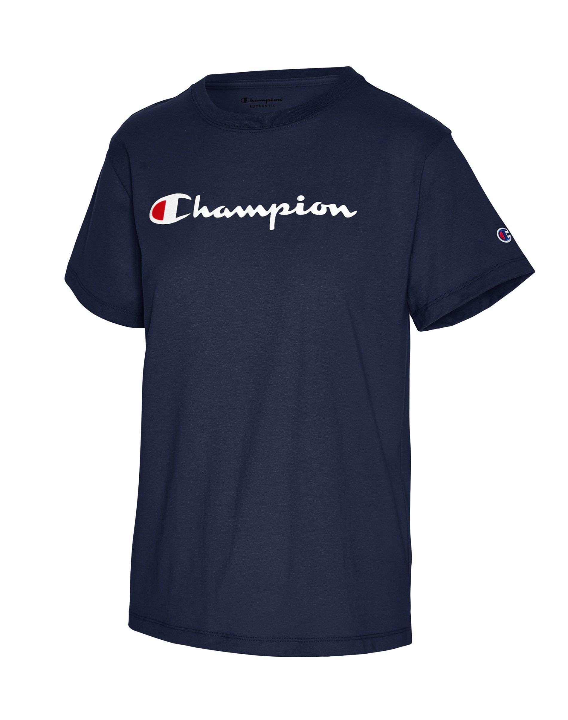 Champion The Classic Tee Ribbon) Women's Clothing Product Image