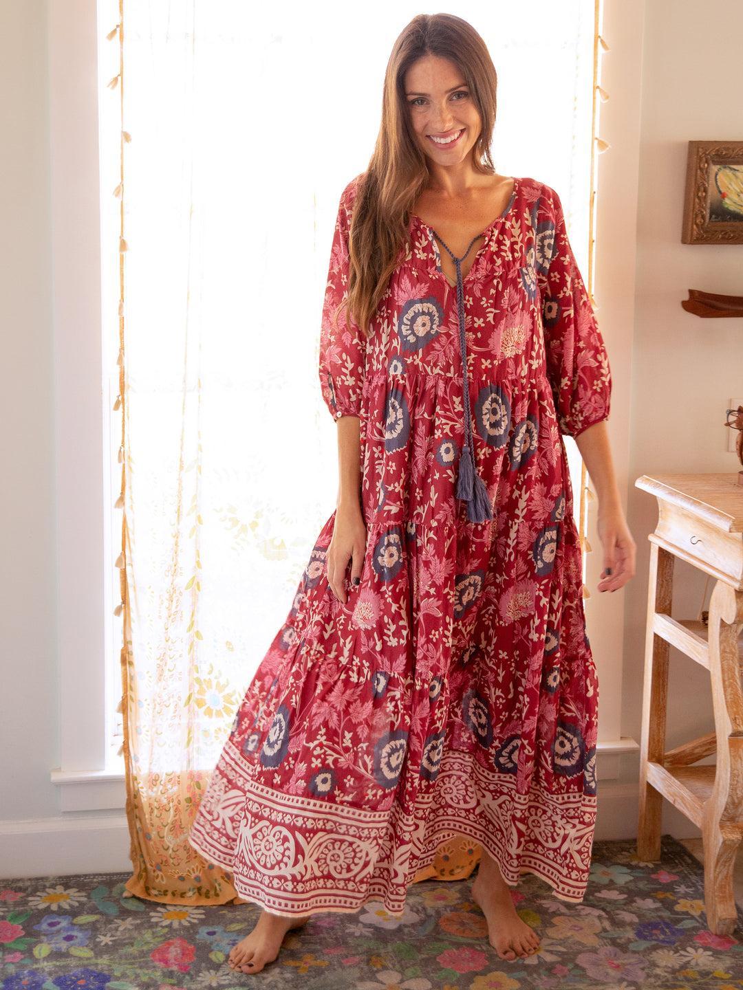 Auguste Cotton Maxi Dress Product Image