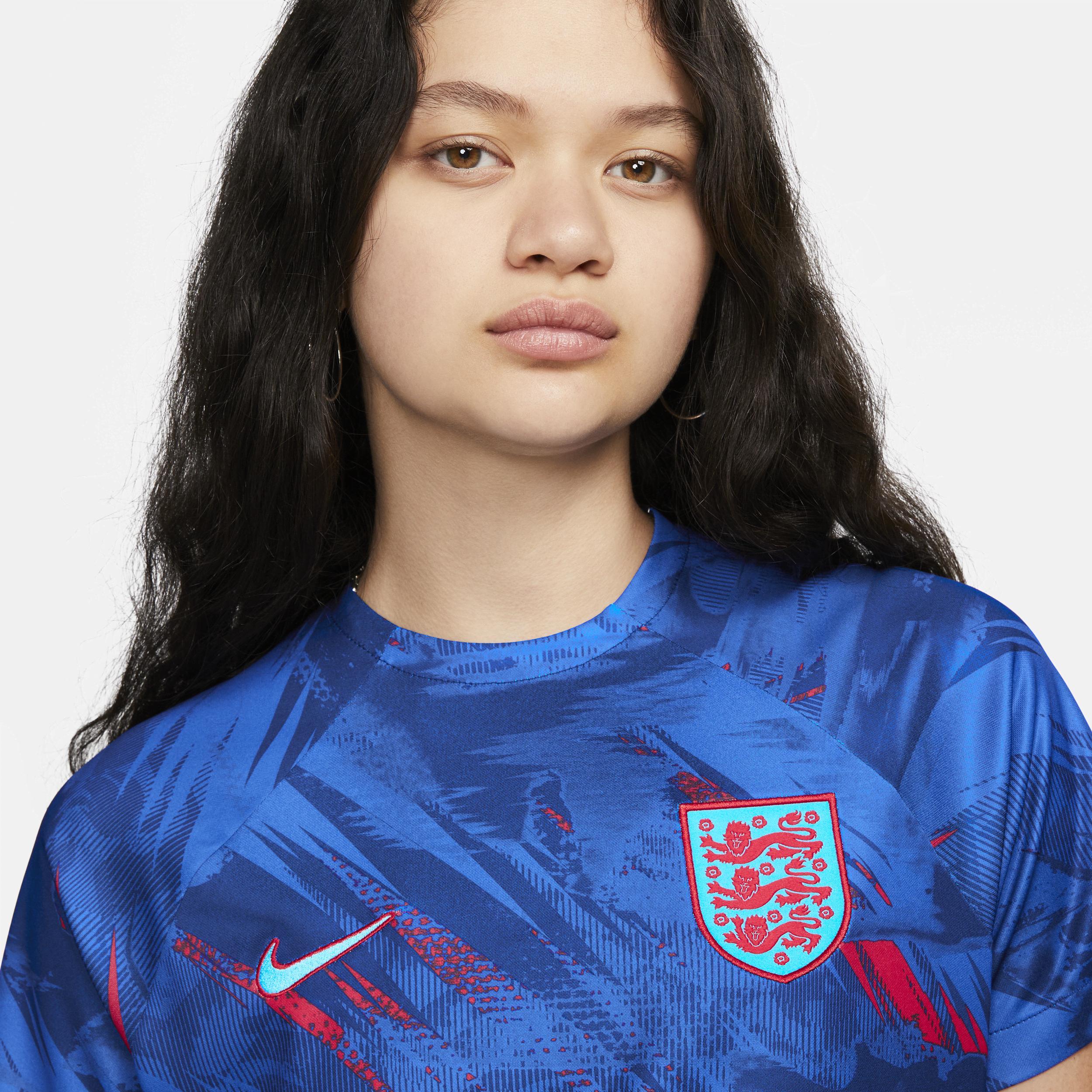 Womens Nike Blue England National Team 2022 Pre-Match Top Product Image