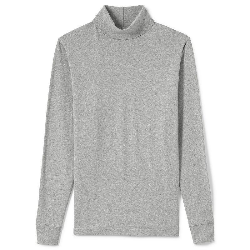 Big & Tall Lands End Super-T Turtleneck, Mens Product Image